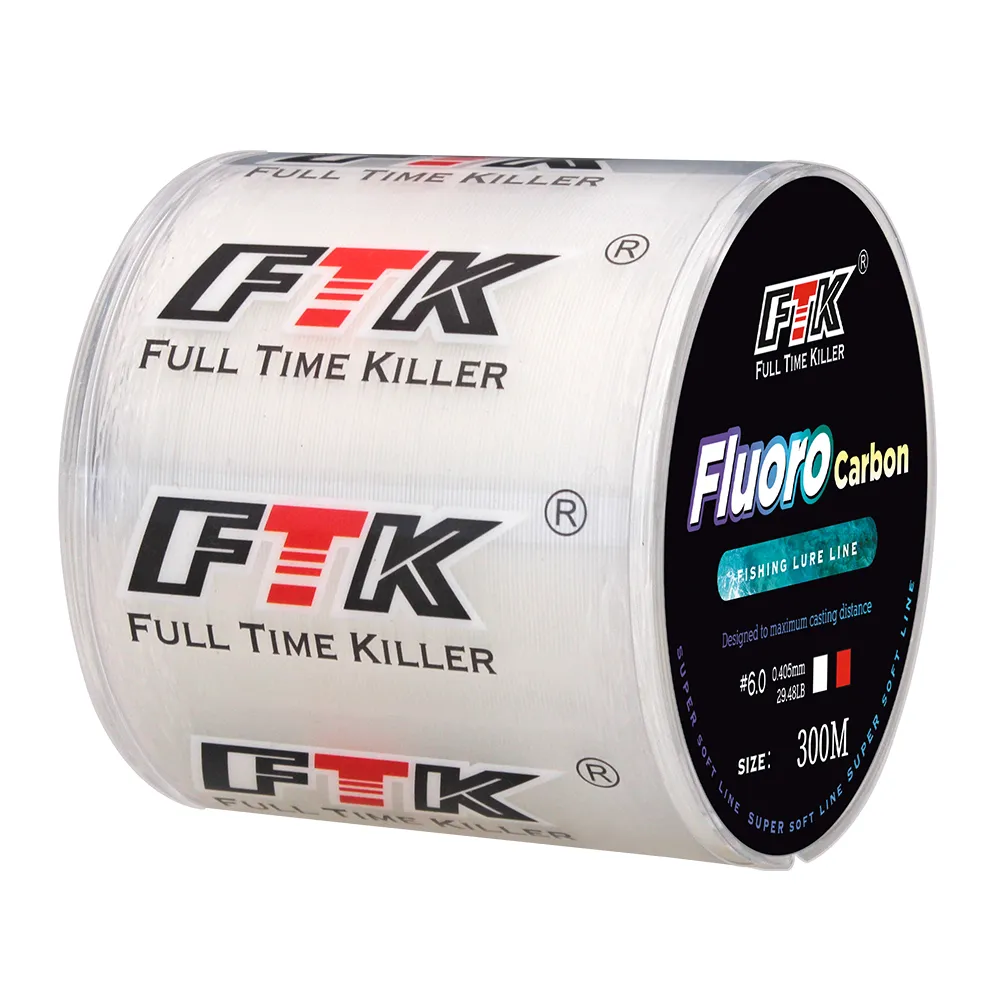 FTK Fluorocarbon Coating Fishing Line - Good Baits