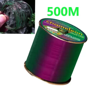 500m Colour Changing Fishing Line Fluorocarbon Coated Monofilament Nylon -  Good Baits