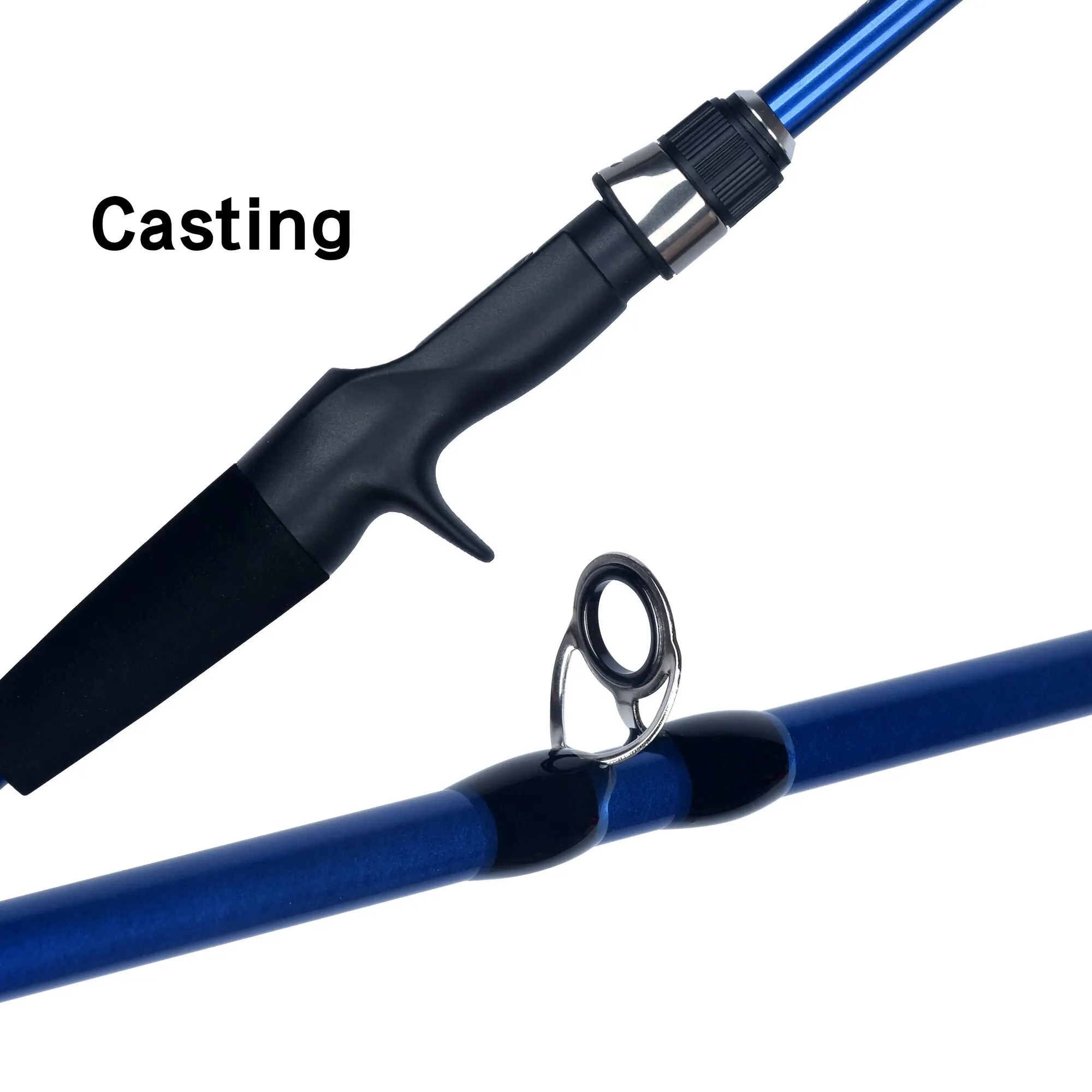 Baitcasting Spinning Travel Carbon 4/5 Section Fishing Rod - Good Baits