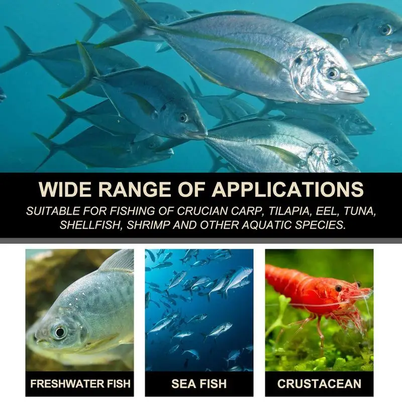 Fish Attractant Freshwater High Concentration Fish Lure Fishing Attractants  Additive for Freshwater Carp Crucian Carp Tilapia