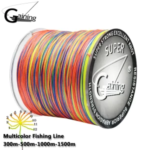 12 Strands Braided Fishing Line Super Strong Multifilament PE