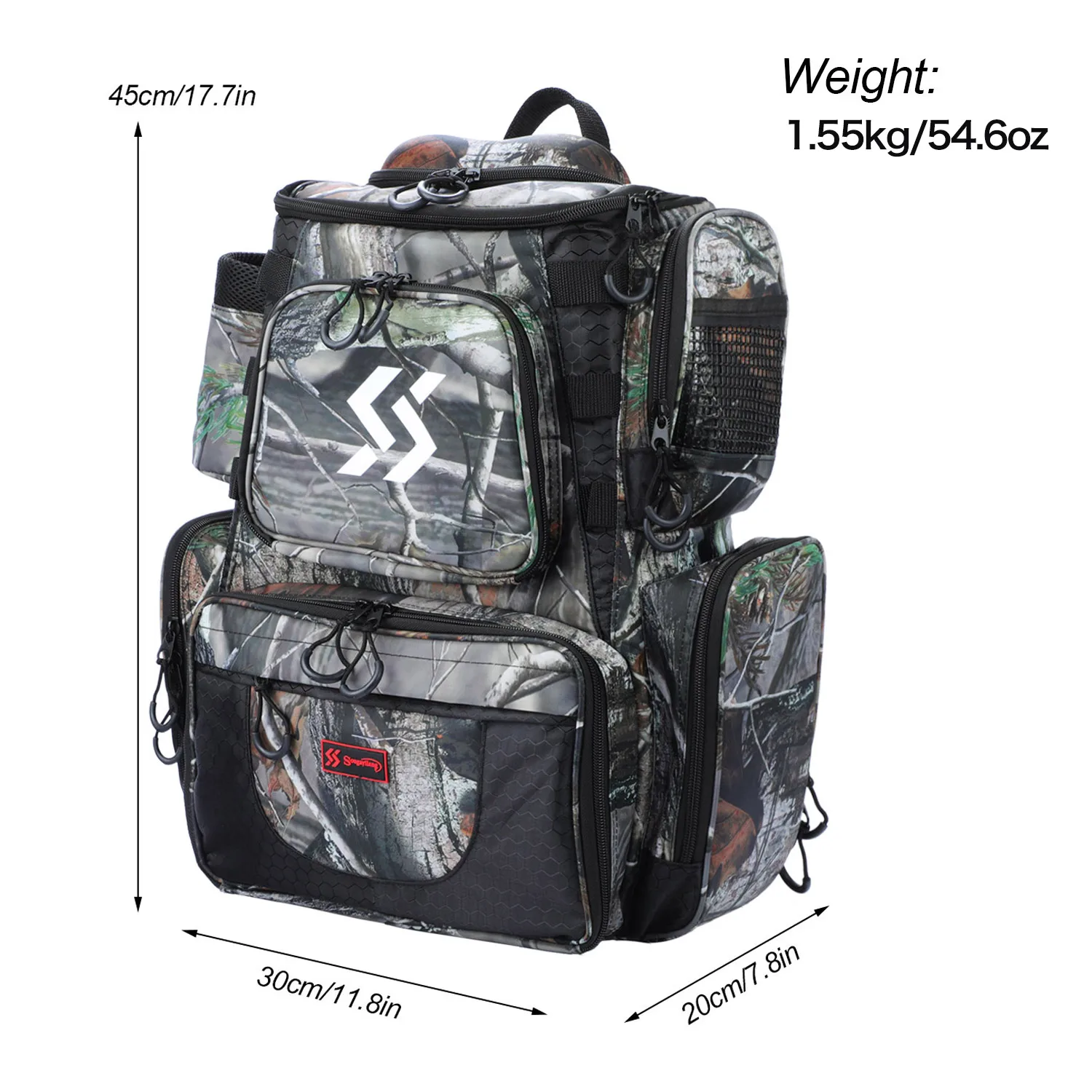 Tackle Bag Fishing Backpack Multifunctional Fishing Gear Bag Fishing  Accessories